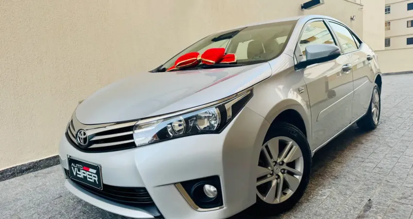 TOYOTA COROLLA GLI 1.8 FLEX AUT 2015 O + NOVO DO BRASIL ! 