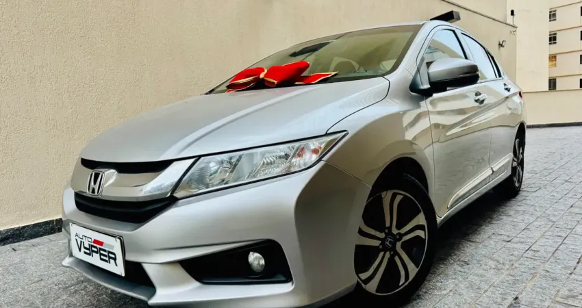 HONDA CITY EX 1.5 FLEX AUT 2015 UNICA DONA !