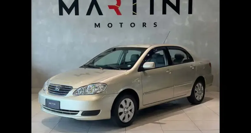 TOYOTA COROLLA XEi 1.8/1.8 Flex 16V Mec.