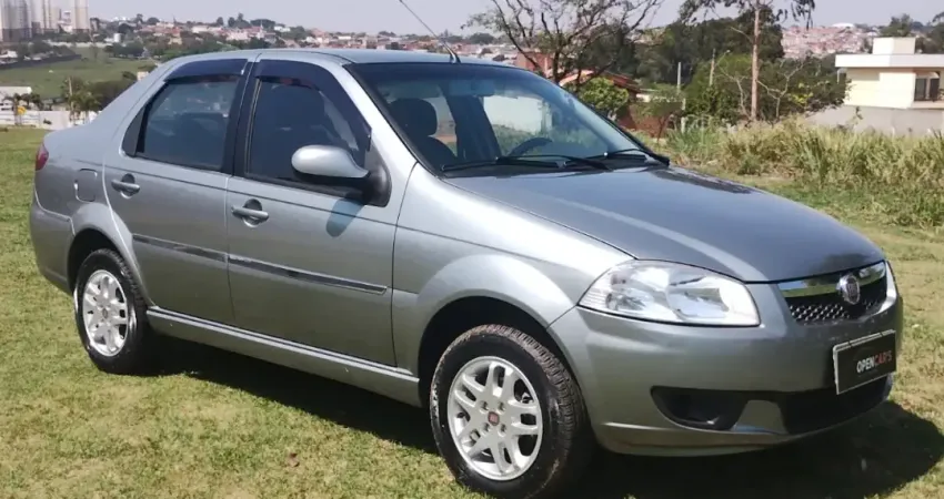 Siena EL 1.4 Flex cinza 2013 sedam super confortável e econômico 