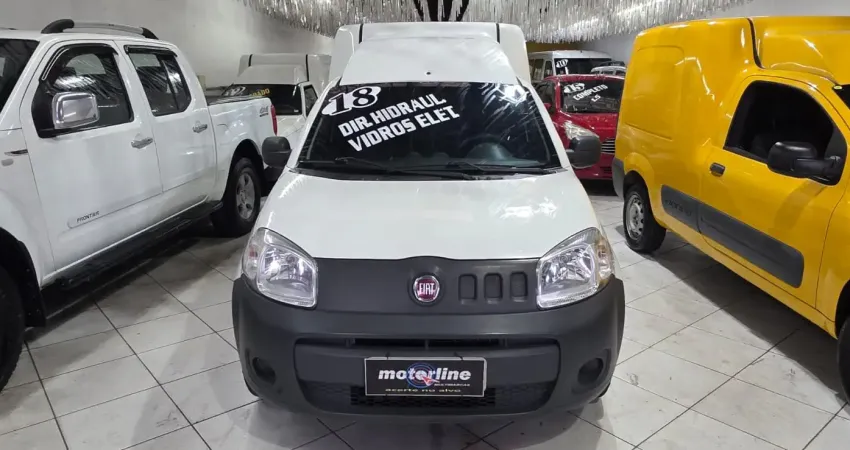 FIORINO FURGÃO 1.4 FLEX  MANUAL E CHAVE RESERVA  PNEUS NOVOS   2018