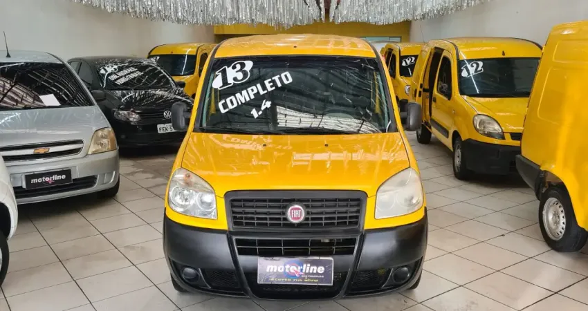 DOBLO CARGO 1.4 FLEX COMPLETA PORTA LATERAL TODA REVISADA 2013