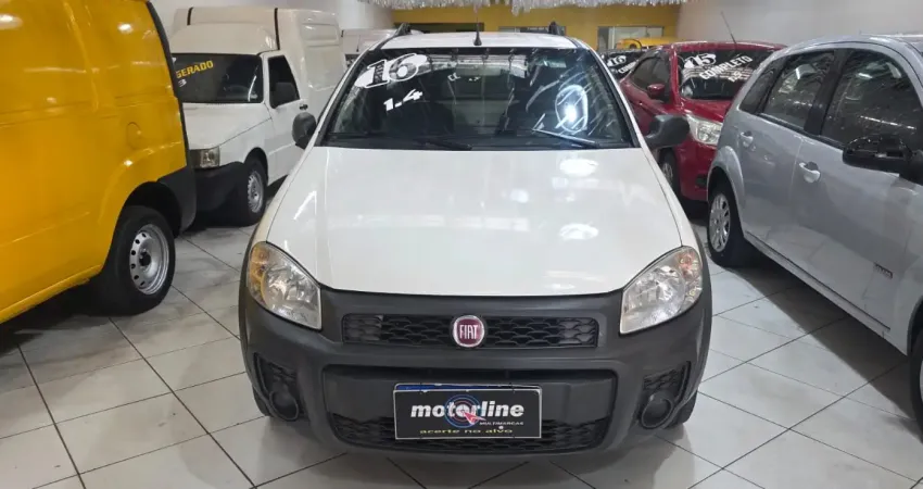 FIAT STRADA  WORING 1.4 FLEX REVISADO COM GARANTIA  MECÂNICA 2016