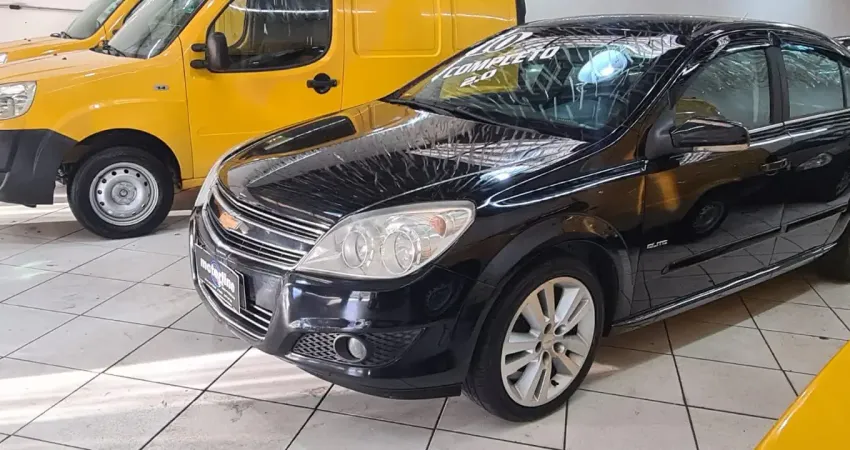 GM VECTRA ELITE 2.0 FLEX AUTOMÁTICO COMPLETO + COURO , RODAS 2010
