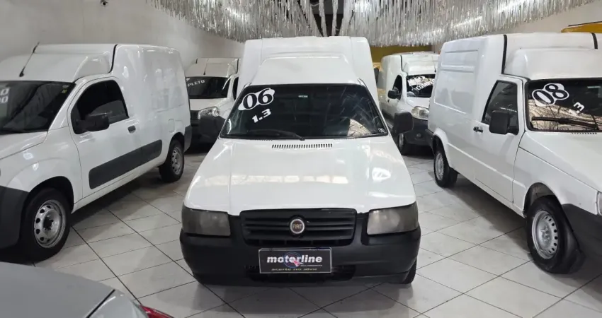 FIAT FIORINO FURGÃO 1.3 GASOLINA E GNV PNEUS NOVOS REVISADA  2006
