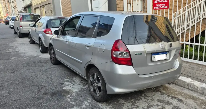 HONDA FIT LX 1.4 FLEX COMPLETO + RODAS 2008 VEÍCULO DE REPASSE 