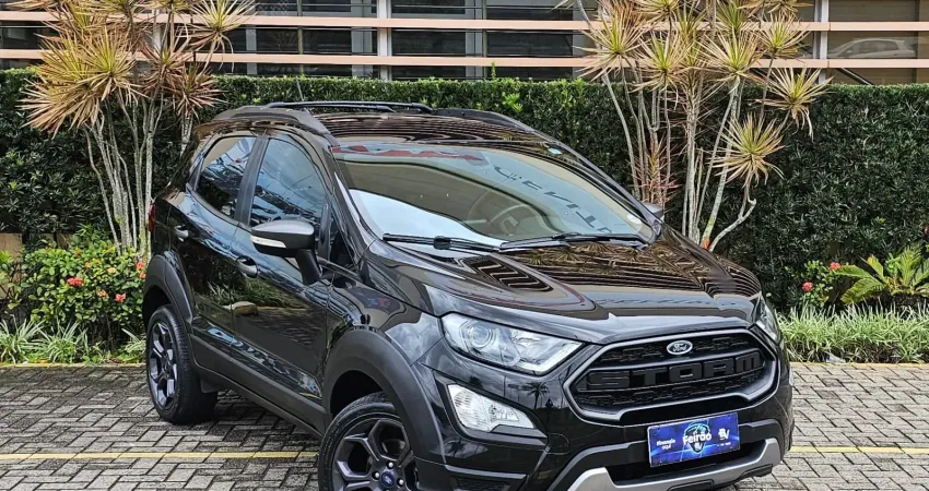 Ecosport Storm , automática, com teto solar, bancos em couro, um verdadeiro espetáculo !