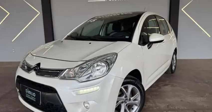 CITROEN C3 1.5 TENDANCE 8V FLEX 4P MANUAL 2015