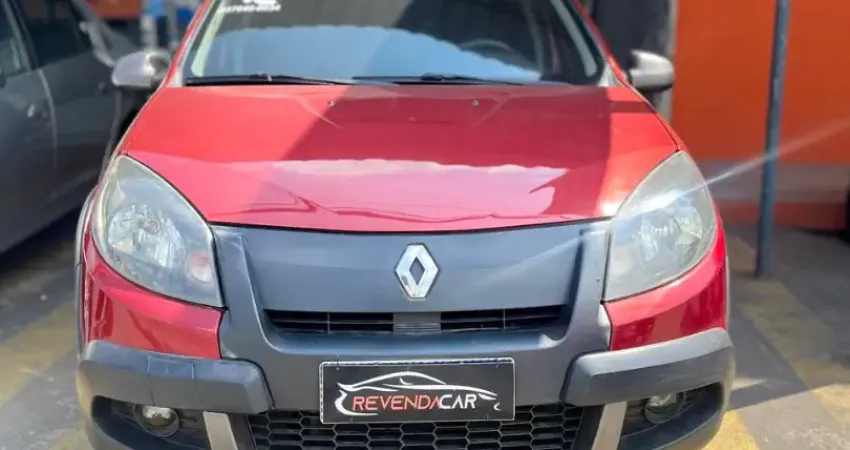 Renault Sandero Stepway 1.6 16V completo + gnv + rodas de liga leve