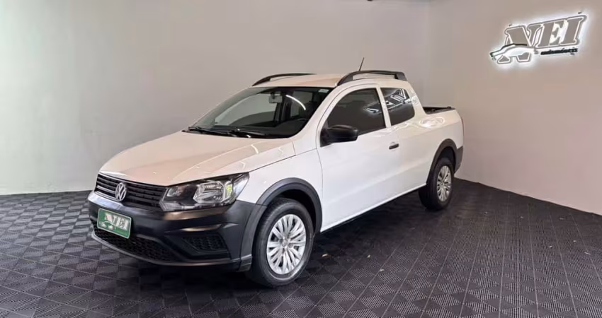 Volkswagen Saveiro W/ CD RB MPI - Branca - 2023/2023