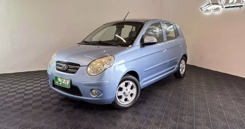 Kia Picanto EX 1.1/1.0/ 1.0 Flex Mec.  - Azul - 2008/2008