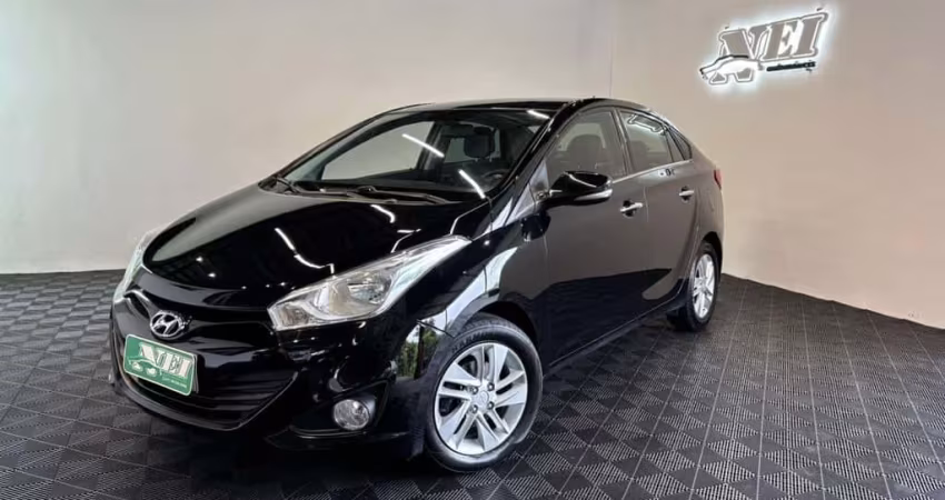 Hyundai HB20S Premium 1.6 Flex 16V Aut. 4p  - Preta - 2014/2015