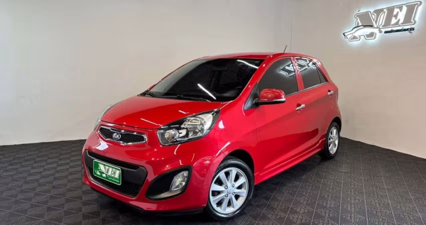 Kia Picanto EX 1.1/1.0/ 1.0 Flex Aut.  - Vermelha - 2013/2014