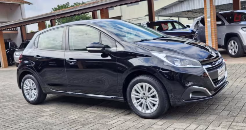 Peugeot 208 Allure 1.6 Flex 16V 5p Aut.  - Preta - 2018/2018