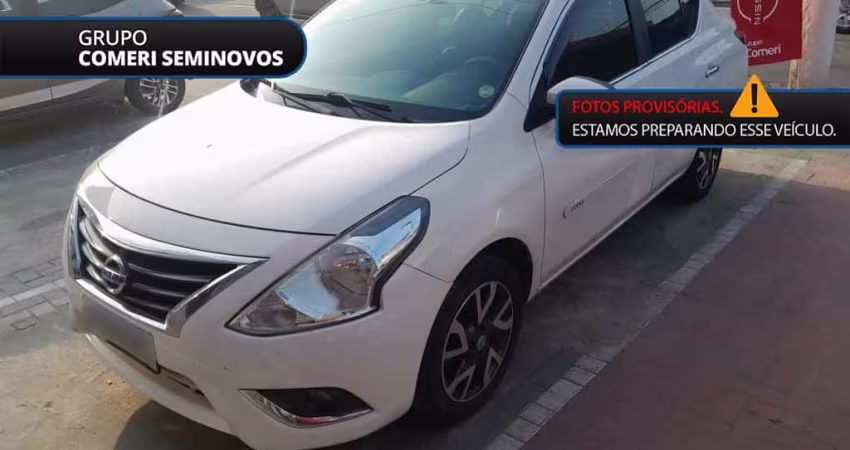 NISSAN VERSA 1.6 16V FLEX SL 4P MANUAL