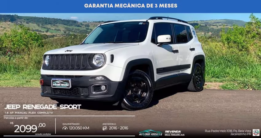 JEEP RENEGADE SPORT MT 2016