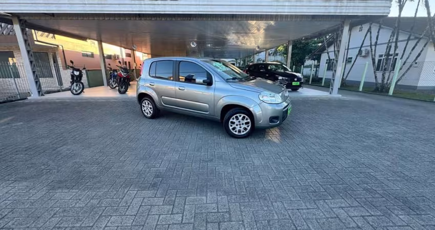 Fiat Uno VIVACE Celeb. 1.0 EVO F.Flex 8V 5p  - Cinza - 2014/2015