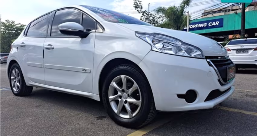 Peugeot 208 2014 1.5 active pack 8v flex 4p manual