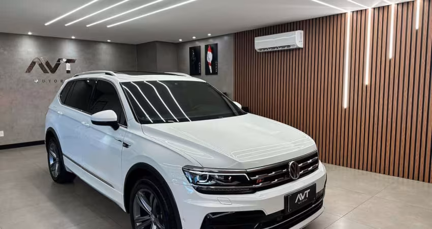 Volkswagen Tiguan Allspac R-Line 350 TSI 2.0 4x4 - Branca - 2019/2019