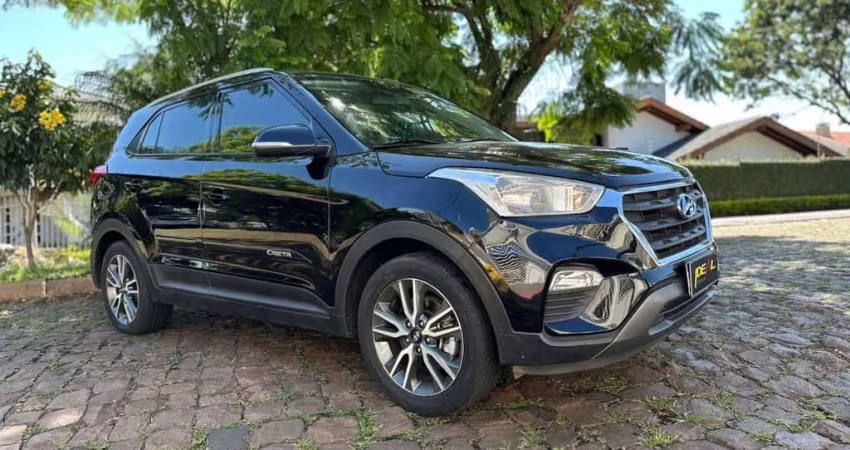 Hyundai Creta Pulse 1.6  - Preta - 2017/2018