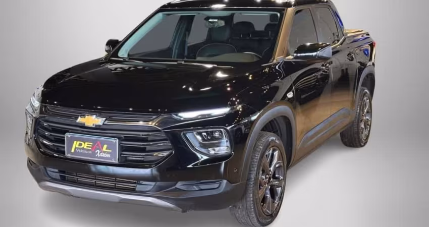 Chevrolet Montana Premier 1.2 Turbo - Preta - 2023/2023