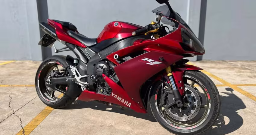 Yamaha YZF R1 1000  - Vermelha - 2007/2008