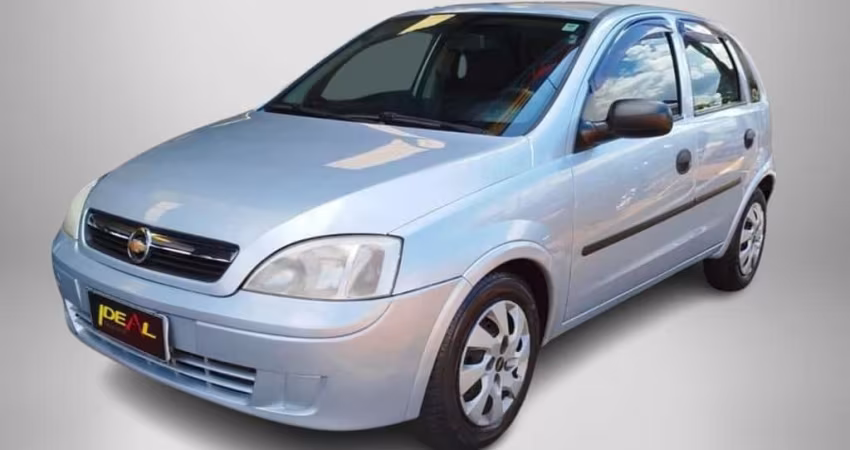 Chevrolet Corsa Hatch Joy 1.0 - Prata - 2007/2008