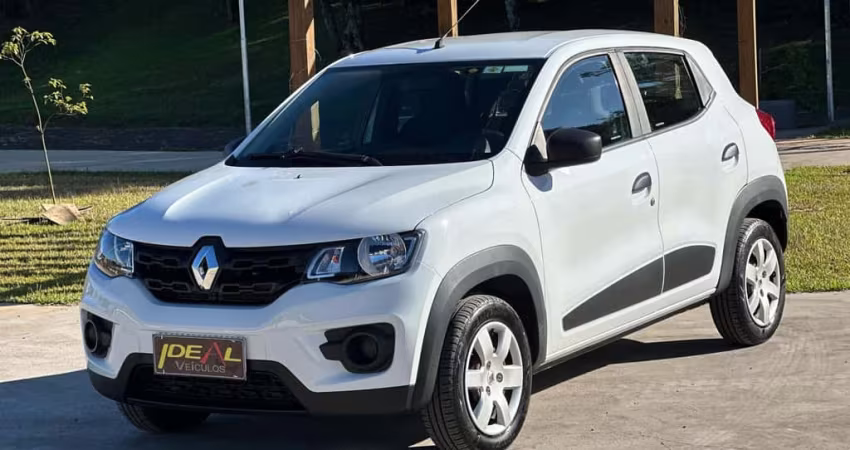 Renault Kwid Zen 1.0 Flex 12V 5p Mec.  - Branca - 2019/2019
