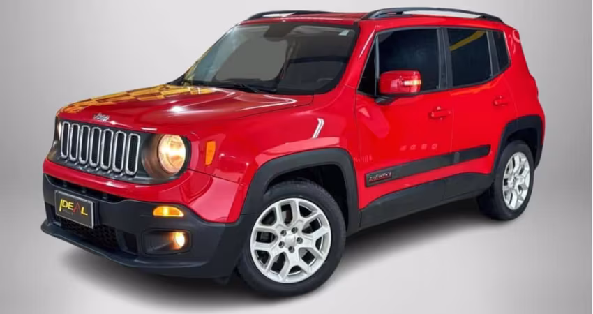 Jeep Renegade Longitude 1.8 4x2 - Vermelha - 2016/2016