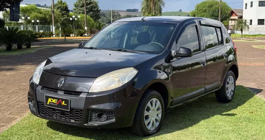 Renault Sandero Expression Hi-Flex 1.0 16V 5p  - Preta - 2011/2012