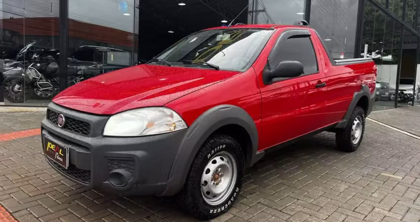 Fiat Strada WORKING - Vermelha - 2013/2014