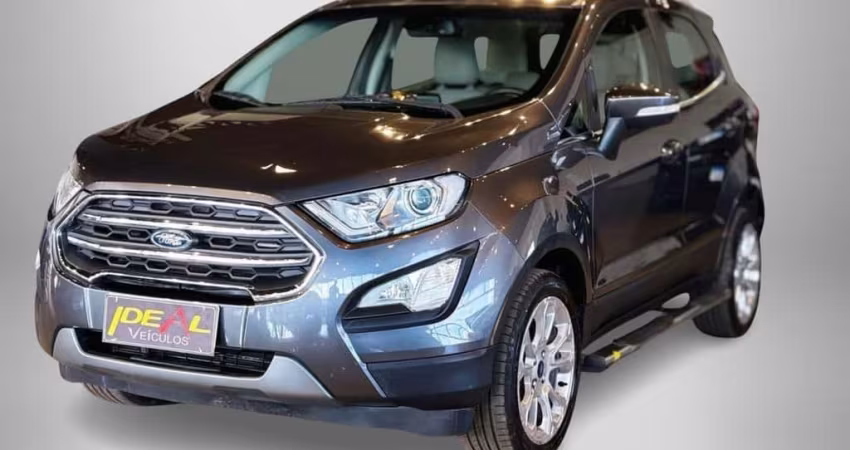 Ford EcoSport Titanium  - Cinza - 2019/2020