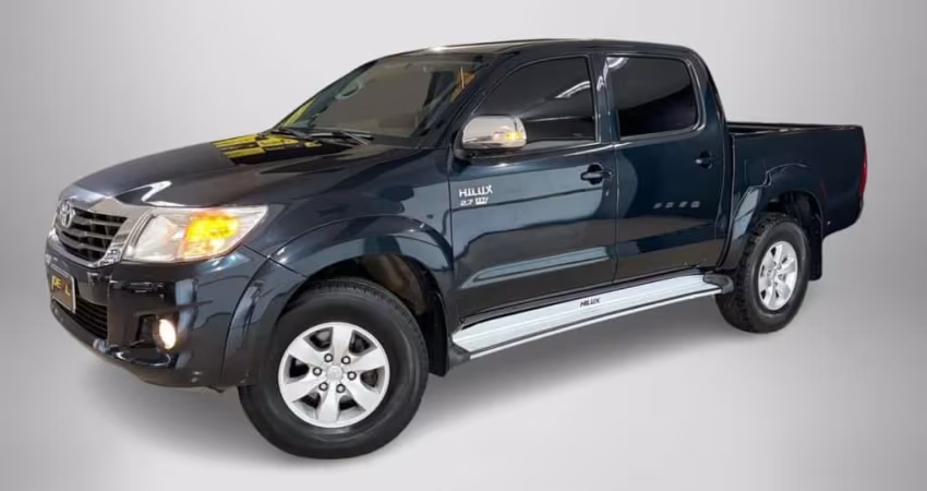 Toyota Hilux 2.7 4X4 SRV - Preta - 2012/2012