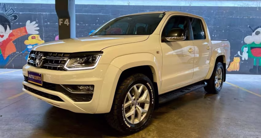 Volkswagen Amarok Highline CD 3.0 4x4  - Branca - 2017/2018