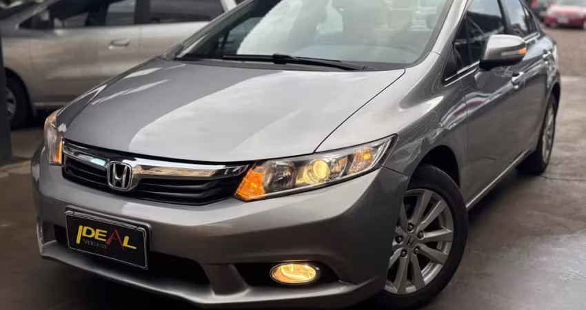 Honda Civic LXR 2.0  - Cinza - 2013/2014