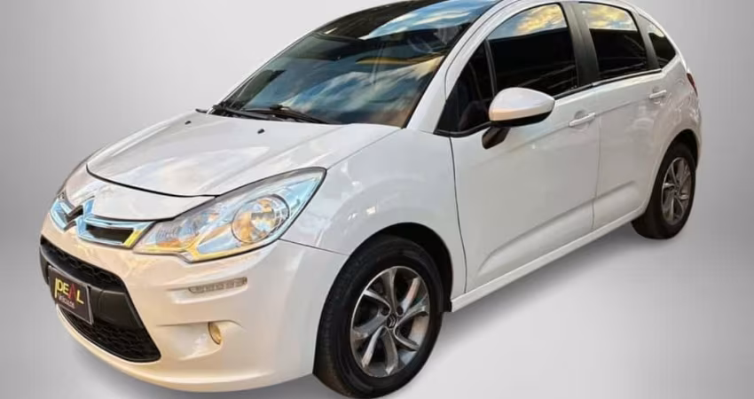 Citroën C3 Tendance - Branca - 2014/2015