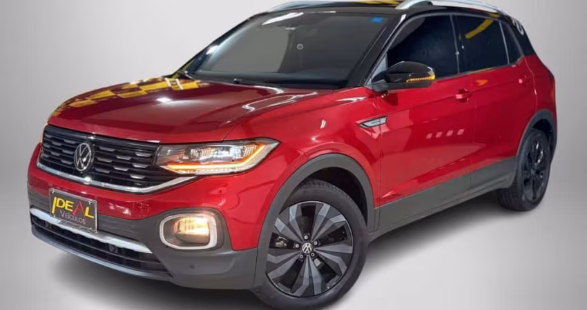 Volkswagen T-Cross Highline TSI - Vermelha - 2024/2024