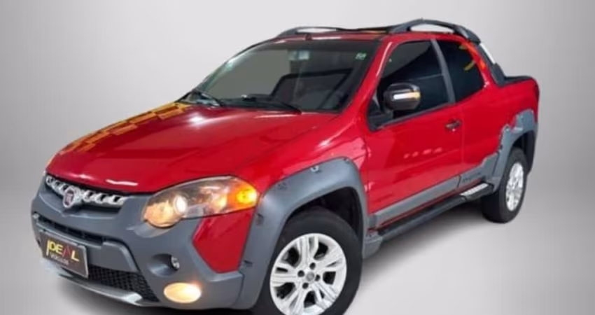 Fiat Strada Adventure Locker 1.8 - Vermelha - 2015/2015