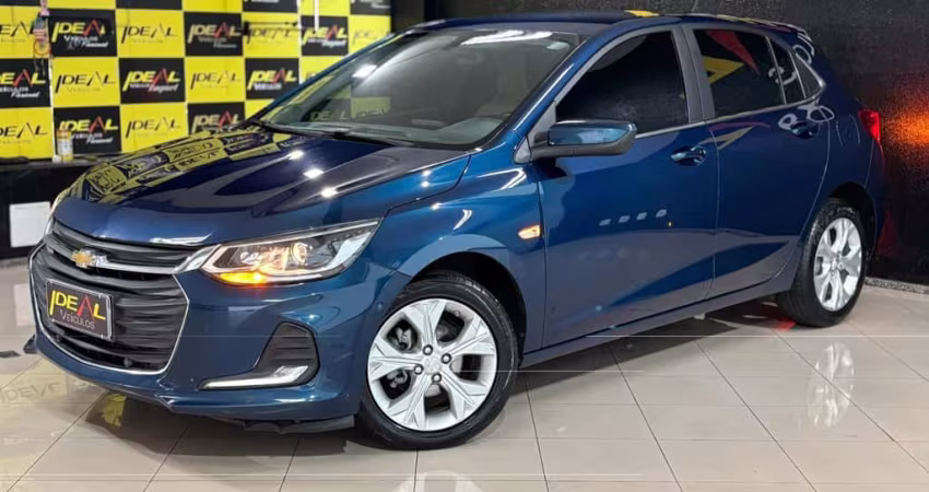 Chevrolet Onix 1.0 Premier  - Azul - 2019/2020