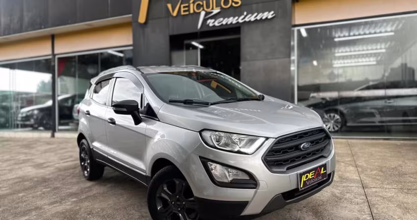 Ford EcoSport FREESTYLE 1.5 12V Flex 5p Aut.  - Prata - 2018/2019