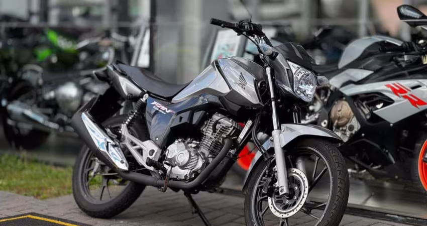 Honda CG-160 FAN Flex  - Prata - 2022/2023