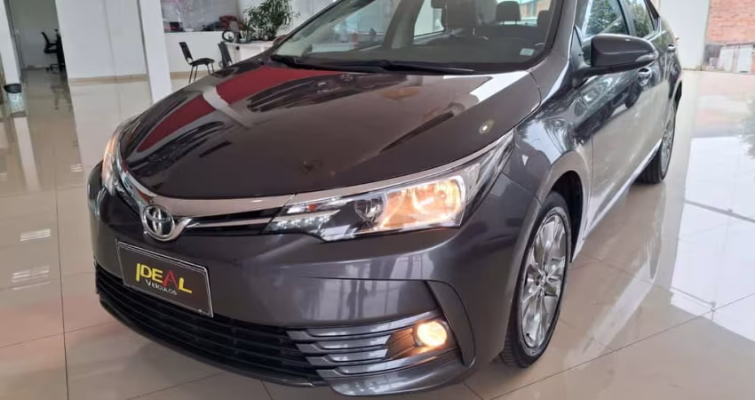 Toyota Corolla xei 2.0 - Cinza - 2018/2019