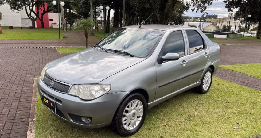 Fiat Siena HLX FLEX - Cinza - 2006/2006