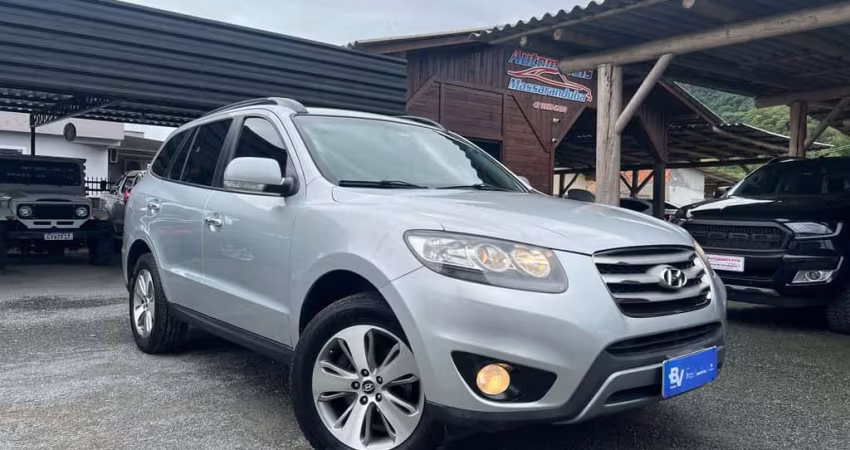 Hyundai Santa Fe GLS 3.5 V6 4x4 Tiptronic  - Prata - 2011/2012