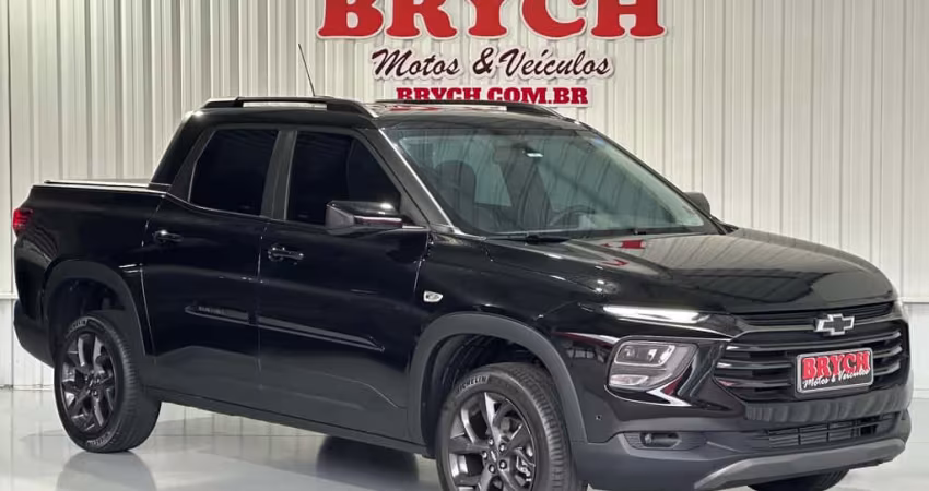 Chevrolet Montana PREMIER 1.2 Turbo Flex 12V Aut. - Preta - 2023/2023