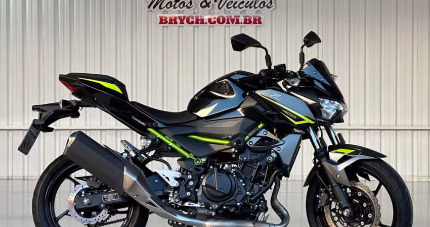 Kawasaki Z 400 ABS - Preta - 2023/2023