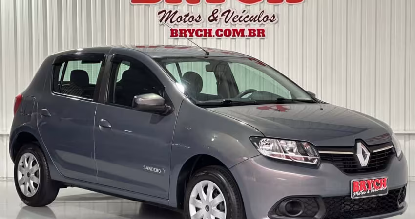 Renault Sandero Expression Flex 1.6 16V 5p  - Cinza - 2017/2017