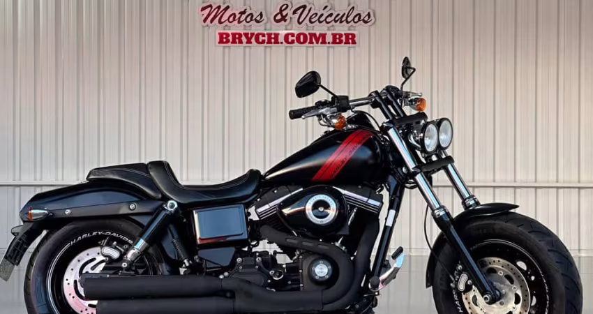 Harley Davidson Fat Bob FXDF ABS - Preta - 2013/2014