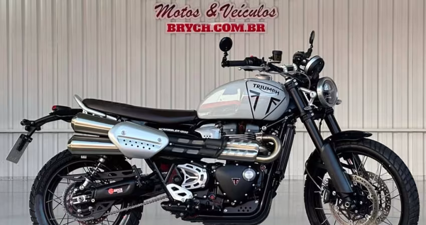 Triumph Scrambler 1200 X ABS - Cinza - 2024/2025
