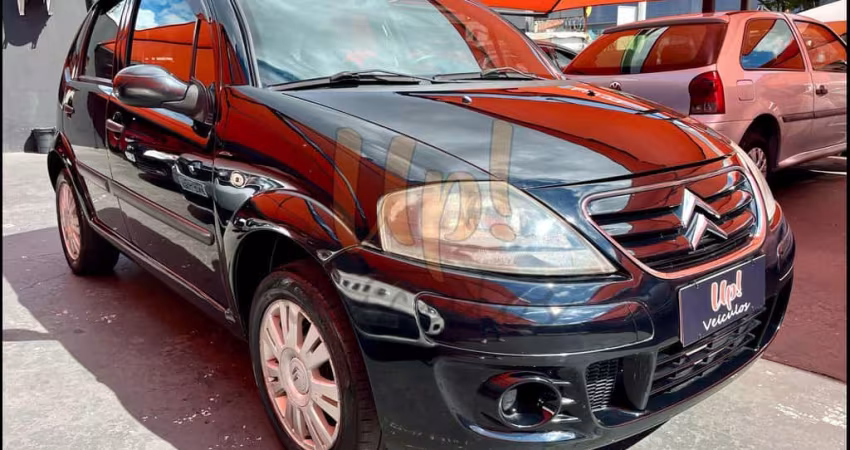 Citroën C3 CITROEN /C3 GLX 14 FLEX - Preta - 2010/2011